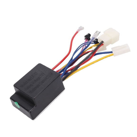 Elowen Brushed Electric Motor ControllerController 12V Brush Motor Speed Controller Small Excellent Heat Dissipation Electric Bike Scooter Brushed Controller