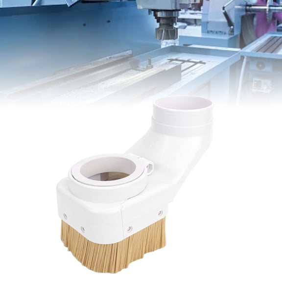 Elowen CNC Spindle Dust Shoe Collector Collector CNC Dust Shoe Detachable Brush 100mm Spindle Dust Boot for Engraving Machine Router