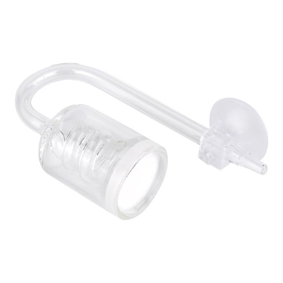 Elowen CO2 Atomizer Co2 Atomizer, Glass Material Acid and Alkali Resistant Aquarium Co2 Diffuser for Aquarium