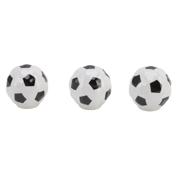 Elowen Cabinet Hardware Knob Soccer Cabinet Knob, Drawer Handle Sports Theme Easy Installation Aesthetic Rudtproof with Mounting Screws for Bookcases