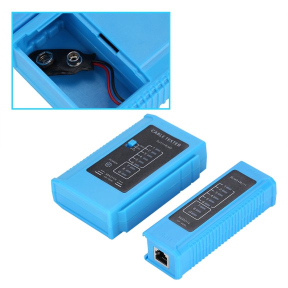 Elowen Cable Tester Network Cable Tester, RJ45 RJ11 Ethernet LAN Test Tool for Wire Circuit State Detection