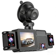 Elowen Cam Front and Rear Car 2K Dash Cam 5 Channel 360  View Car Camera with Night Sight WDR Parking Mode Loop Recording