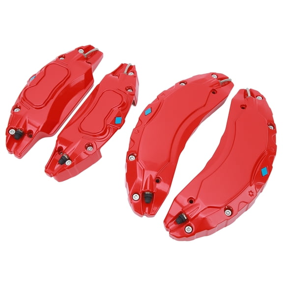 Elowen Car Disc Brake Caliper Covers Car Caliper Cover, Aluminium Alloy Disc Brake Caliper Guard Replacement For 18in 19 in Wheels Hub, Fashionable and Cool