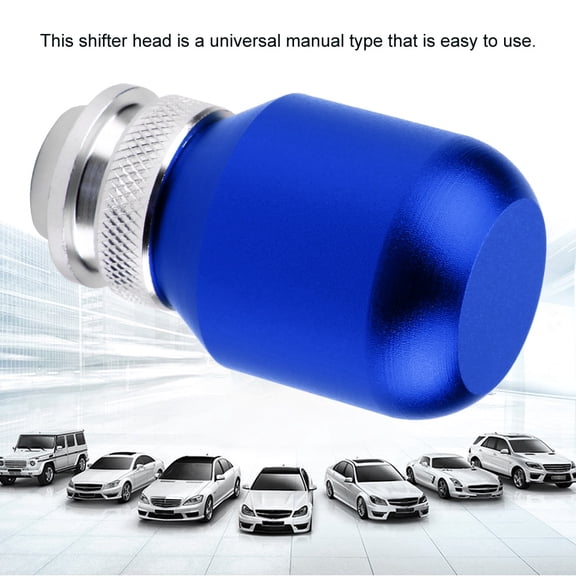 Elowen Car Gear Knob Universal Metal Gear Shift Knob Manual Shifter Lever Stick for Car Interior