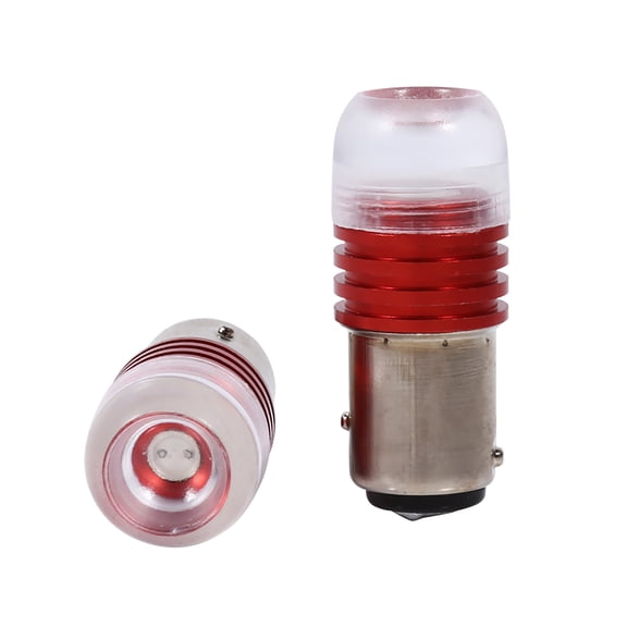 Elowen Car Tail Brake Light 2Pcs Red 1157 2357 LED Brake Tail Lights, 360 Degree Output for Car, with Stop Light Function, Easy Installation, Sealed Design