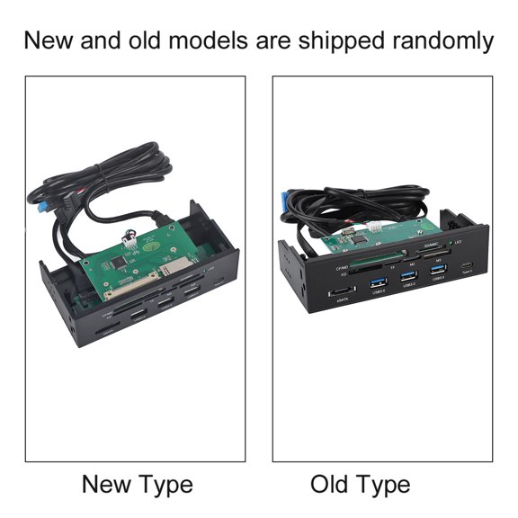 Elowen Card ReaderMultifunction Internal Card Reader Dashboard PC Front Panel Efficient Data Transfer for Computer Case