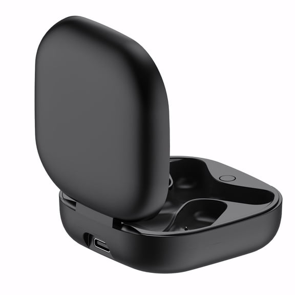 Elowen Charging Case Fit for OpenFit 2Earbud Earbud Charging Case Fit for OpenFit 2 2+ T920 T921 Headphones Earbuds Charger Replacement 500mAh Type C Black