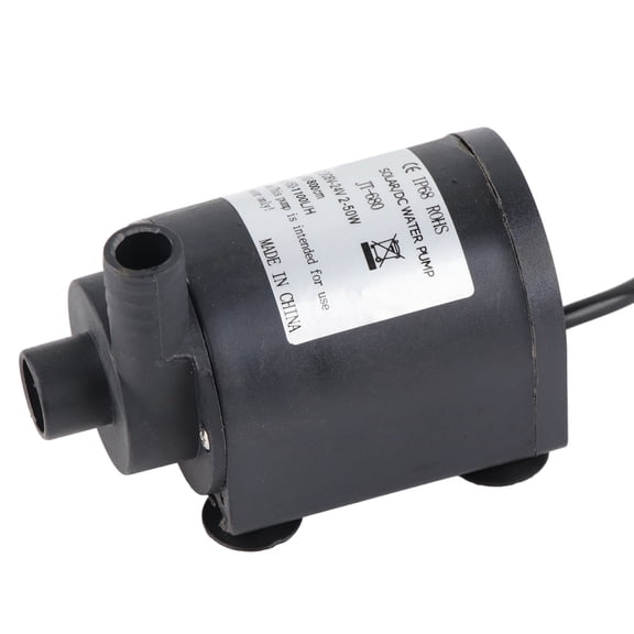 Elowen Circulation24V DC Brushless Circulation Pump 1100L H 7m Lift IP68 Submersible Inline Pump with Ceramic Shaft for Solar Fountain Computer Cooling Water Dispenser