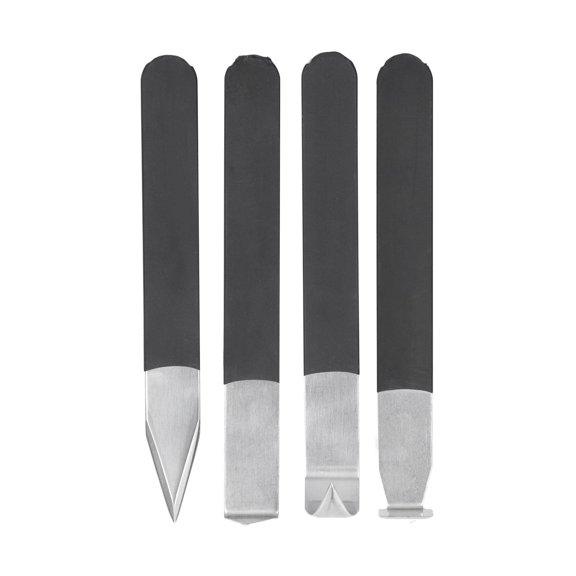 Elowen Clay Sculpture Tools Tools 4Pcs Pottery Sculpture Tools Trimming Knife Hand Made Clay Art Craft Modelling Carving