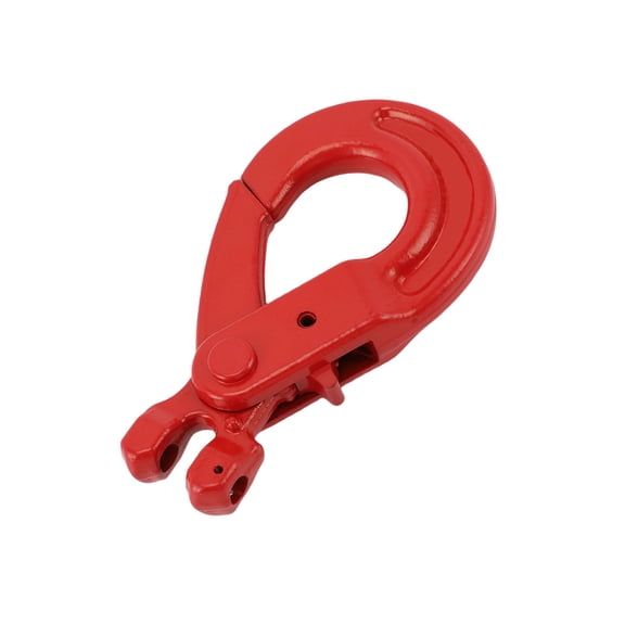 Elowen Clevis Chain Hook Hook Clevis Slip Hook 2T Load Bearing Alloy Steel Safety Chain Hook for Factory Lifting Port Transportation Equipment Handling