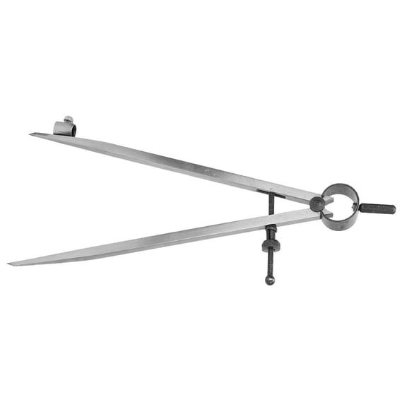 Elowen Craft Rotating Tool Wing Divider Line Location Scriber Drawing Compasses Craft Rotating Tool Drafting Compass for Metal Workpiece Processing Leather Craft