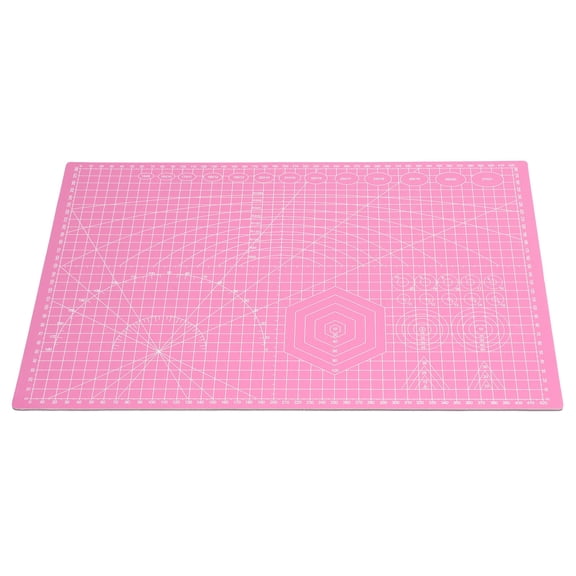 Elowen Cutting Mat Self Healing Cutting Mat, Pink Craft Mat for Sewing for Quilting for Scrapbooking