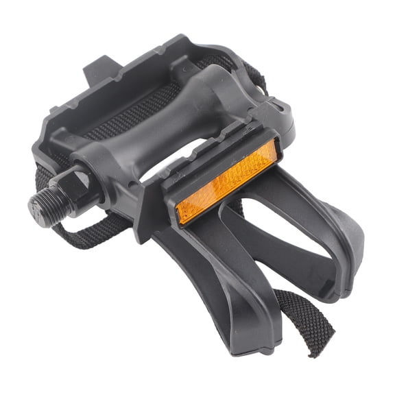 Elowen Cycling PedalNylon Cycling Pedals Toe Clips Straps Strong Mountain Road Bike Exercise Accessories