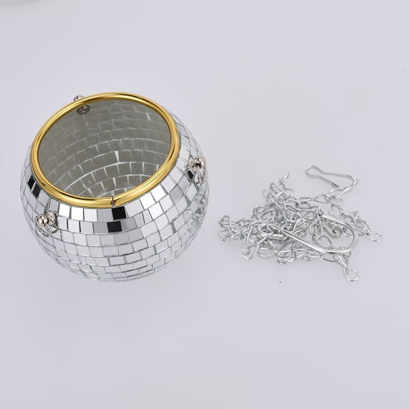 Elowen Disco Vase Disco Ball Planter Large Capacity Multifunctional Hanging Disco Ball Flower Pot for Gardens Terraces