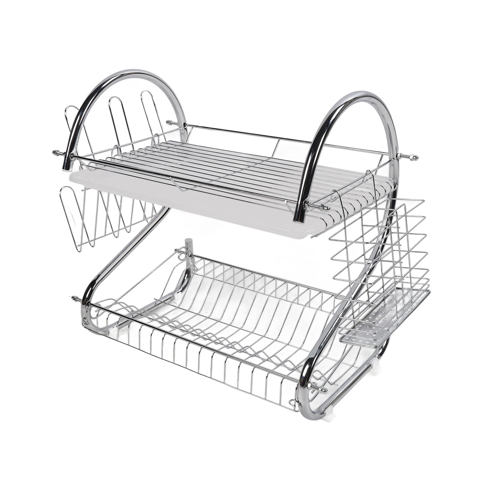 Elowen Dish Drying Rack Bowl Dish Rack, 2 Tier Neat Organization Dish ...