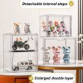 thumbnail image 1 of Elowen Display RackCase Storage Display Rack Large Capacity Dustproof Model Storage Box Transparent Collection Display Case, 1 of 8
