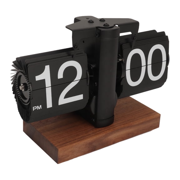 Elowen Down Clock DIGITAL RETRO AUTO FLIP DOWN CLOCK VINTAGE MECHANICAL HOME ROOM OFFICE DECORATION