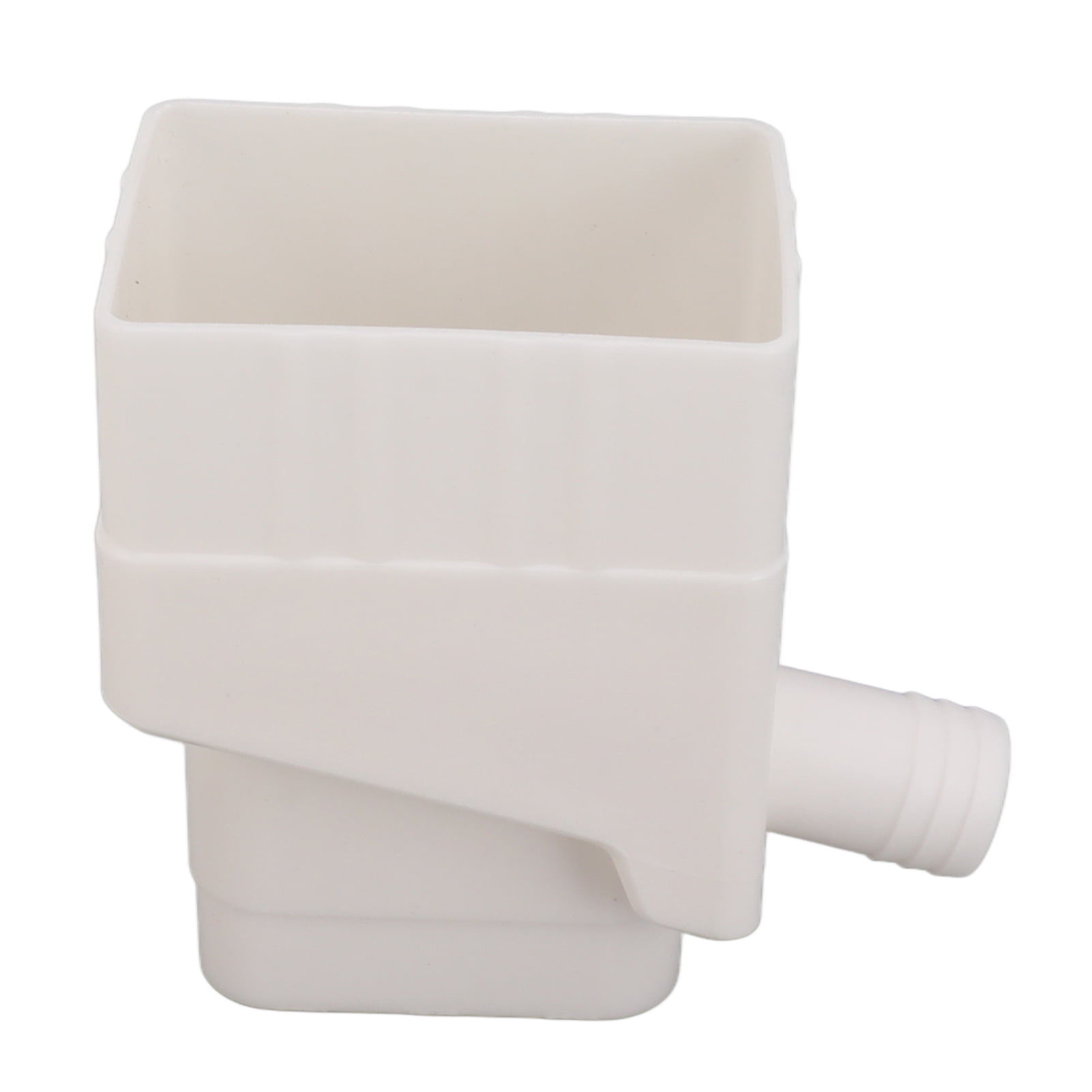 Elowen Downspout Rainwater Collection System Rainwater Collection System, Universal Easy Maintenance Downspout Rainwater Collection System for Outdoor for Lawn White