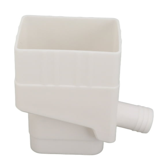 Elowen Downspout Rainwater Collection System Rainwater Collection System, Universal Easy Maintenance Downspout Rainwater Collection System for Outdoor for Lawn White