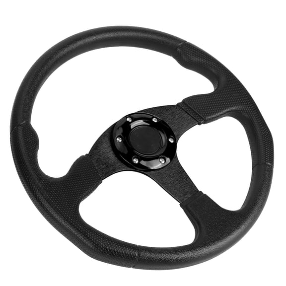 Elowen Drifting Steering Wheel Universal 6 Bolts Racing Car Sport Steering Wheel Deep Dish 14in Accessory