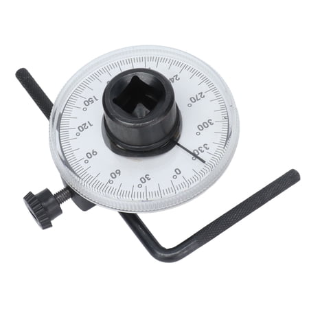 Elowen Drive Angle Measure Tool Drive Angle Gauge, 360° Drives Degree Measure with Torsion Wrench for Measurement
