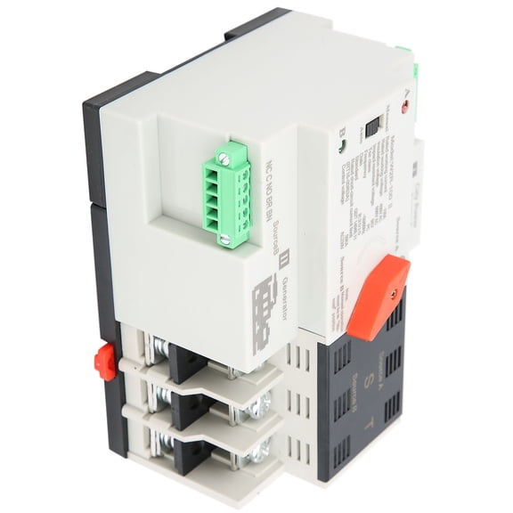 Elowen Dual Power Automatic Transfer Power W2R-100 Dual Power Automatic Transfer Switch 3P 100A 50Hz Power Transfer Switch