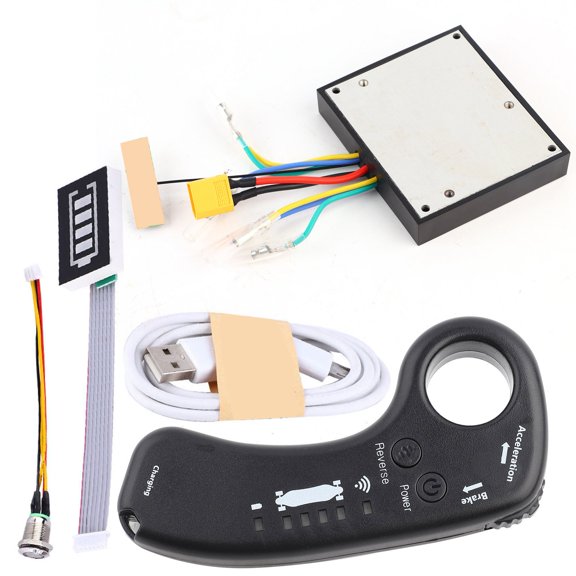 Elowen Electric Skateboard ControllerStable Performance Skateboard ESC Replacement Skateboard Controller ESC Mainstream Bike for Electric Scooter