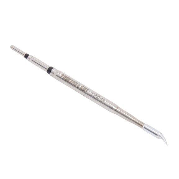 Elowen Electric Soldering Iron Pen Tip Welding Tip Replacement Kit, Soldering Iron Tip Fast Temperature Rise for Machine for Line Repair C210-002 Curved Tip