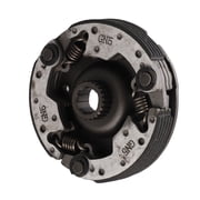Elowen Engine Automatic Automatic Clutch, Durable 17mm Engine Start Clutch with Lid for Chinese 50cc To 110cc Dirt Bike ATV Go Kart