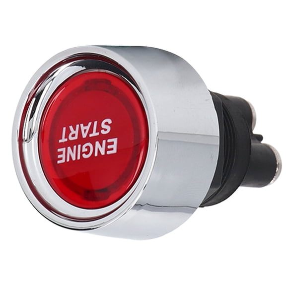 Elowen Engine Start Stop Engine Start Stop Push Button, 50A 12-24V Start Ignition Switch for Automobile