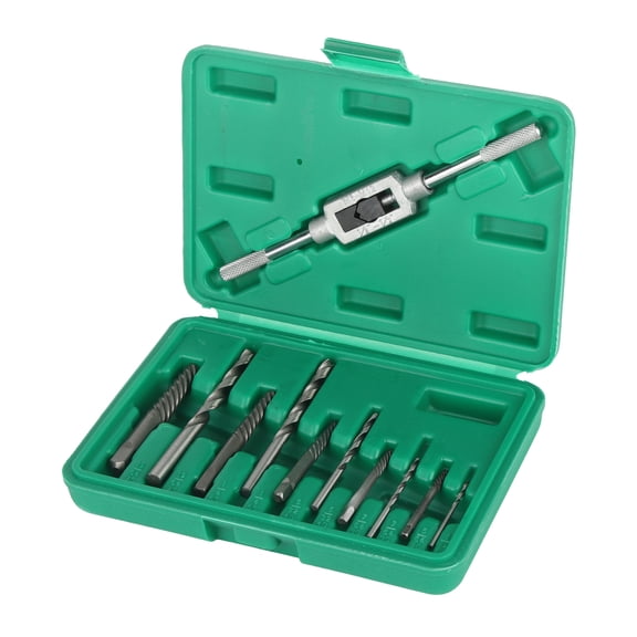 Elowen Extractor BROKEN SCREW DRILL BITS AND EXTRACTOR SET REMOVAL TOOL KIT FOR RUSTED BOLTS FASTENERS
