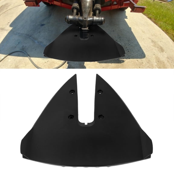 Elowen Fin Stabilizer Fin Stabilizer, ABS Engineering Plastics Hydrofoil Stabilizer for 15-300HP Outboard Engine