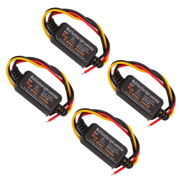 Elowen Flash Strobe Controller Flasher Module Flash Strobe Controller, Brake Light Flasher Strobe Controller DC 9-26V For Truck Brake Light
