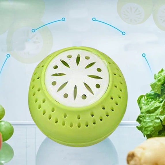 Elowen Fridge Balls Refrigerator , Fridge Deodorizer Safe for Kitchen