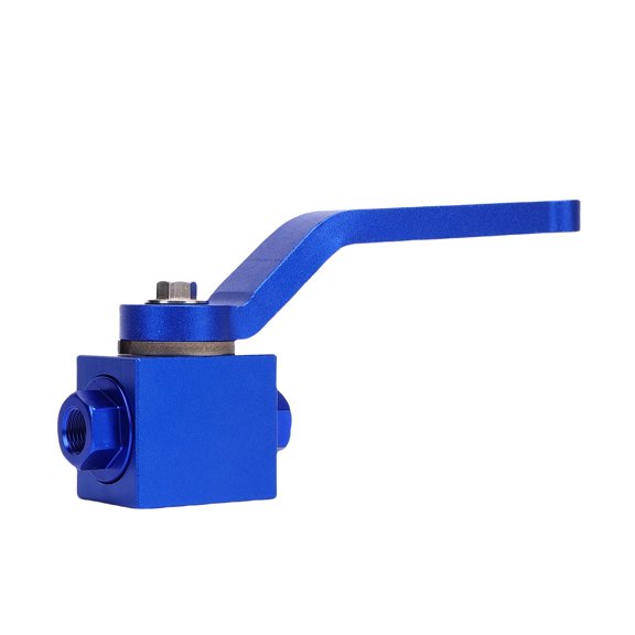 Elowen Fuel Control Cut Off Valve Fuel Flow Control Cut Off Valve, Accurate Locking Brake Line Lock Shut Off Valve for Oil