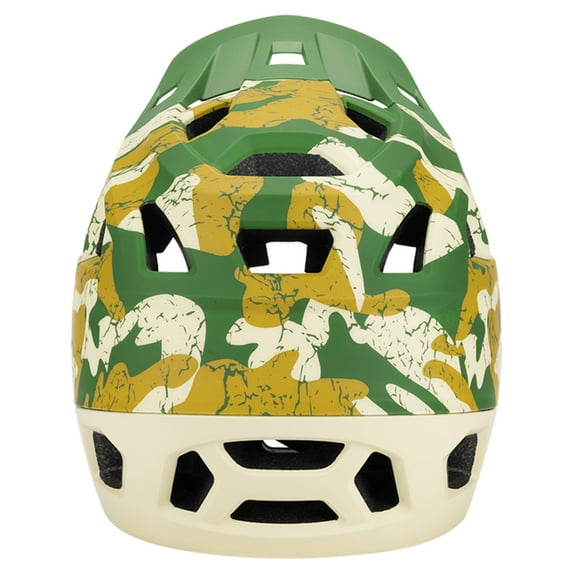 Elowen Full Face Bike Helmet Mountain Helmet for Adults, Racing Helmet for Men women with EEP Chin Support, 31 Breathable Lining, Light Design, Colors,