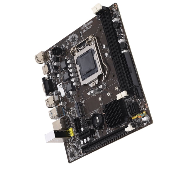 Elowen Gaming Motherboard Computer Motherboard, DDR3 Motherboard PCB Material for Desktop for PC