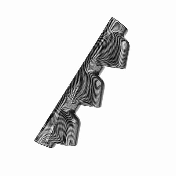 Elowen Gauge Mount Pod Universal ABS Plastic Carbon Fiber Gauge Mount Pod Holder Bracket for 52mm Gauges with Three Options, Easy Viewing, Suitable for Most Vehicles