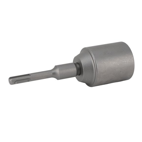 Elowen Ground Rod Bits Driver Forged Steel Grounding Rod Driver Heavy Duty T Post Ground Rod Driver for Hammer Drill