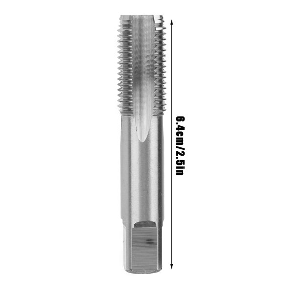 Elowen HSS Pipe Tap Taps Pipe Thread Tap High Hardness for Metallic Material Cutting Hardware Tools HSS G1/4-19
