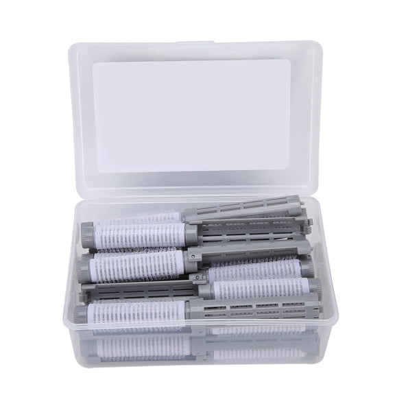 Elowen Hair Rollers Perm Rods, Subtle Design Quick Installation for Activity Gray