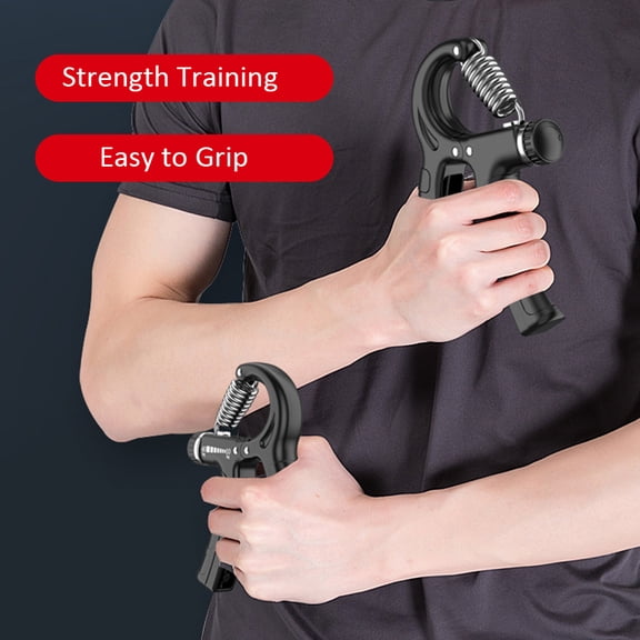 Elowen HandGrip Hand Gripper Adjustable Resistance Hand Grip Strength Trainer Fingers Wrist Forearm Exerciser Workout Gear Home Gym Exercise Equipment