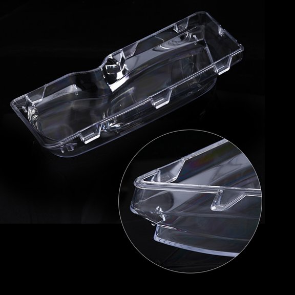 Elowen Headlight Glass Car Headlight Clear Lens Cover Direct replacement for Easy Installation Fit for E46 4D 320i/325i/325xi/330i/330xi 02-05