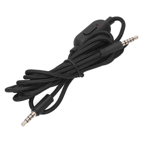 Elowen Headset Extension Cord Audio Cable, Headset Audio Cable High-resolution Sound for Game Headphone