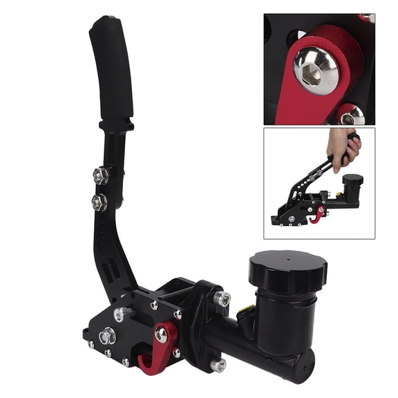 Elowen Hydraulic Handbrake Hydraulic Hydraulic Horizontal Parking Racing Handbrake Handle Adjustable Height with Oil Tank
