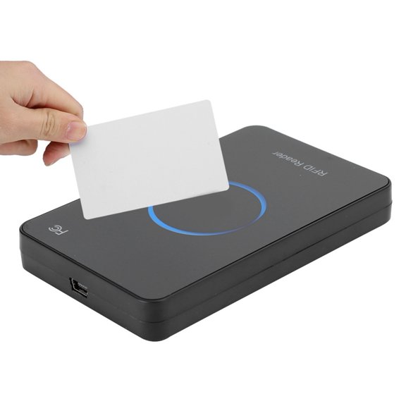 Elowen Identification Card ReaderIdentification Card Reader, Contactless Card Reader Convenient for Professional Use for General Purpose for Indoor Desktop for Computer