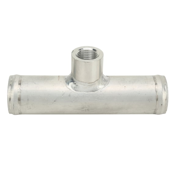 Elowen Inline Hose Temperature Adapter Radiator Hose Sensor Tee Fitting, 150mm Long Inline Radiator Hose Temperature Sensor for Most Cars