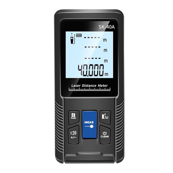 Elowen Intelligent Rangefinder Distance Intelligent Rangefinder Digital Distance Meter with Single Continuous Volumes Area Pythagoras Measurement Modes Adjustable Function IP54 Water Resistant