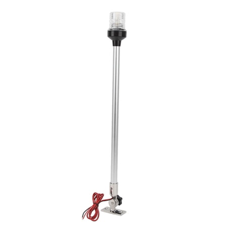 Elowen LED Anchor Light LED Stern Pole Light, PC Lampshade DC 12 To 24V LED Anchor Light Arbitrary Waterproof for Marine Yachts Ships