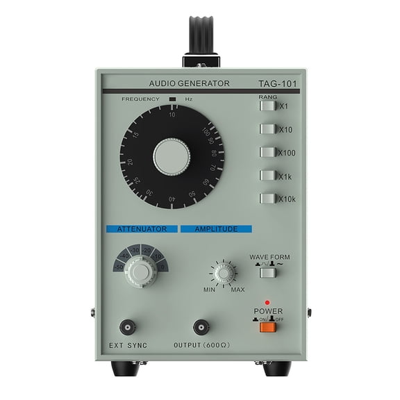 Elowen Low Frequency Generator Generator Low Frequency Audio Signal Generator Signal Source 10Hz-1MHz Electronic Measureme